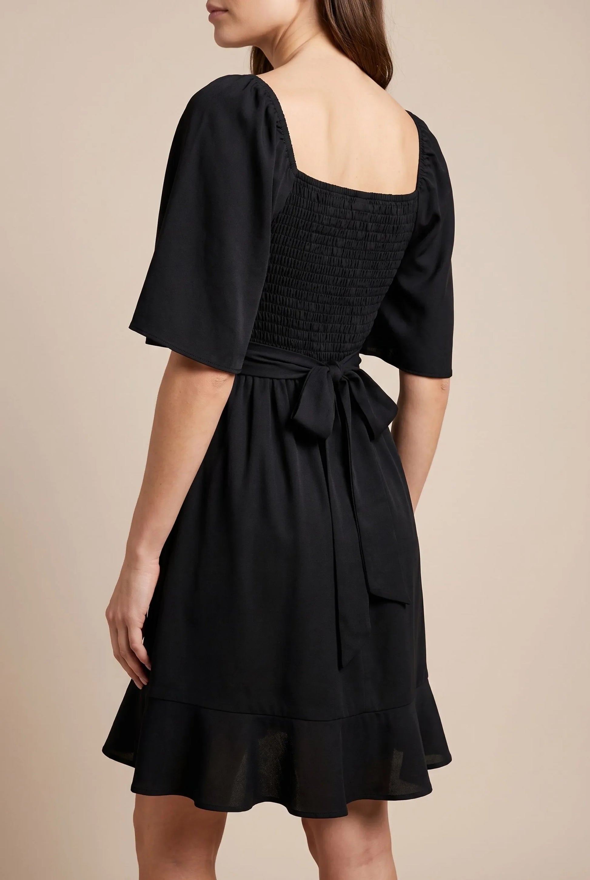 Mirea | Schickes Schwarzes Sommerkleid