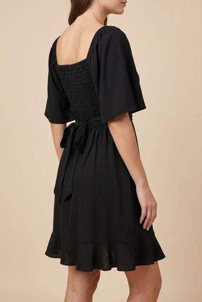 Mirea | Schickes Schwarzes Sommerkleid