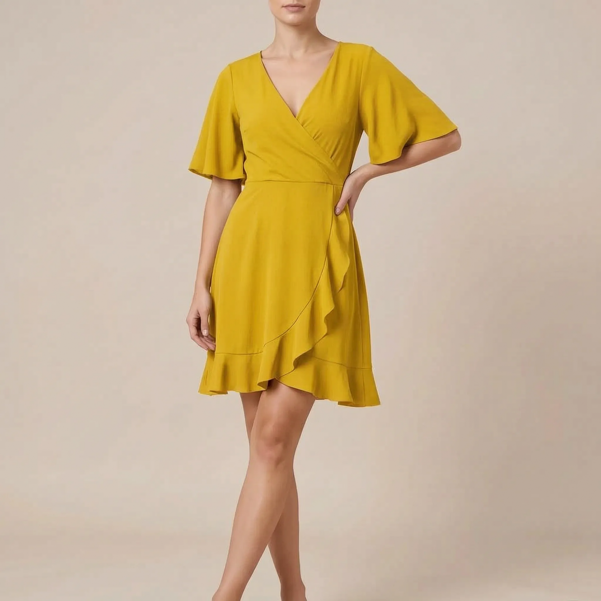 Mirea | Schickes Schwarzes Sommerkleid