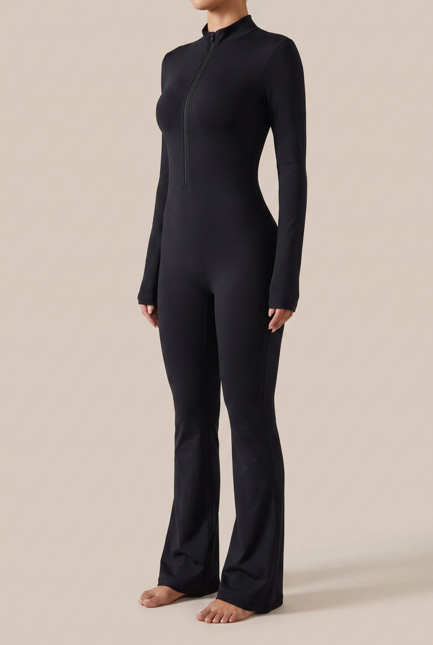 MoveSuit | Eng Anliegender Langärmliger Fitness-Jumpsuit
