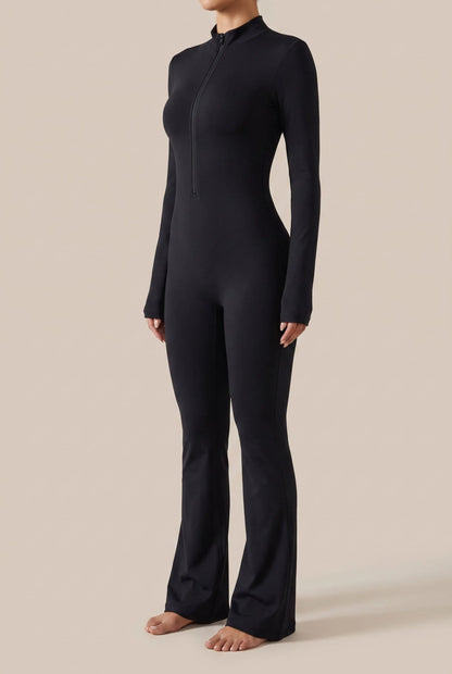 MoveSuit | Eng Anliegender Langärmliger Fitness-Jumpsuit