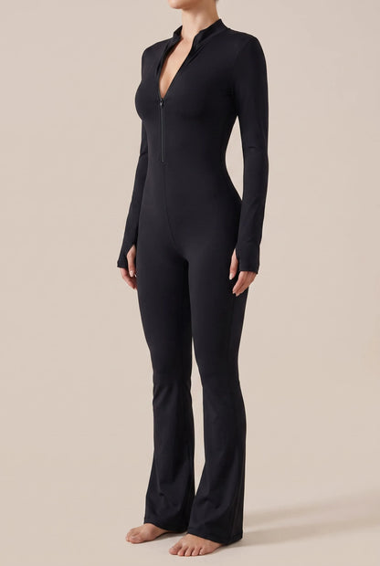MoveSuit | Eng Anliegender Langärmliger Fitness-Jumpsuit