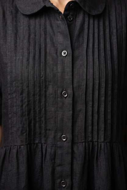 Nivenia | Weit Geschnittenes Sommerkleid Mit Halber Knopfleiste