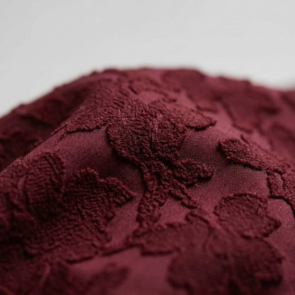 Nocelle | Ärmelloses Maxikleid Mit Floraler Textur