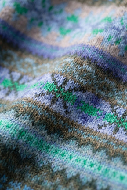 Nordvibe | Bedruckter Kapuzenpullover Mit Nordischem Muster