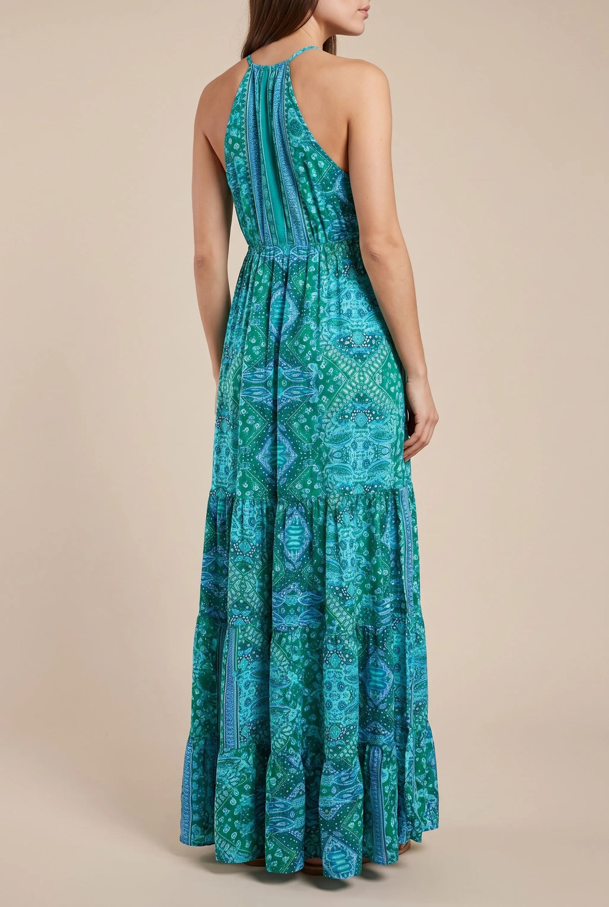 Novalo | Fließendes Maxikleid Im Sommerlichen Boho-Stil