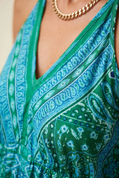 Novalo | Fließendes Maxikleid Im Sommerlichen Boho-Stil