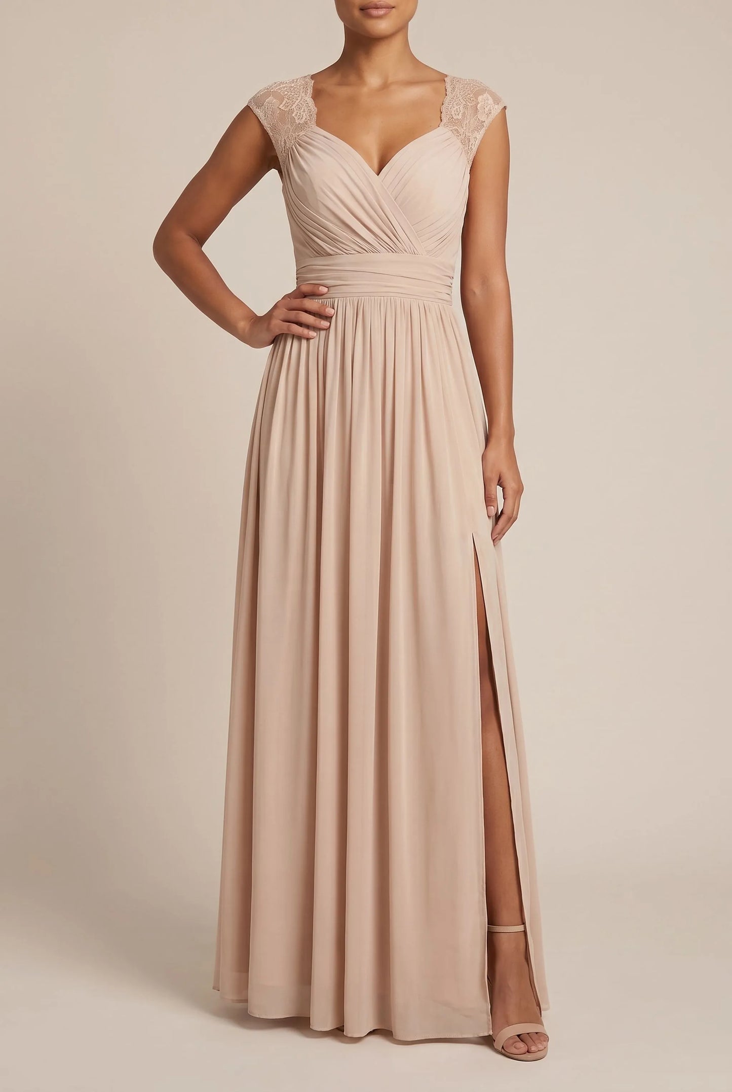 Novani | Bodenlanges Elegantes Abendkleid