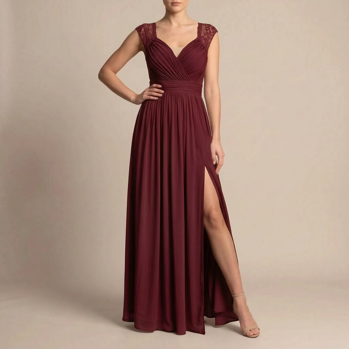 Novani | Bodenlanges Elegantes Abendkleid