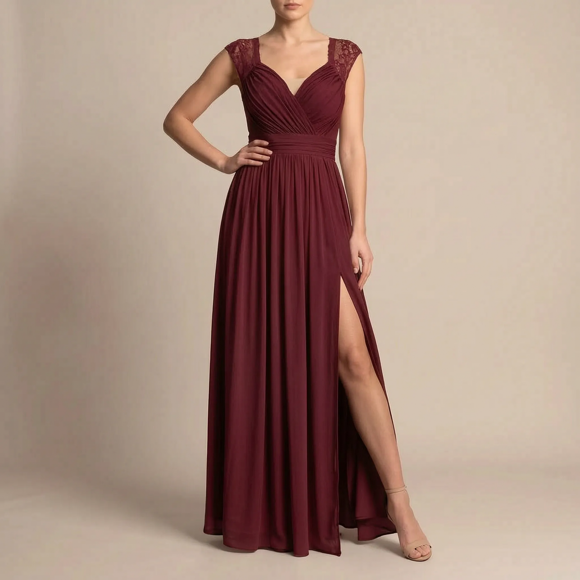 Novani | Bodenlanges Elegantes Abendkleid