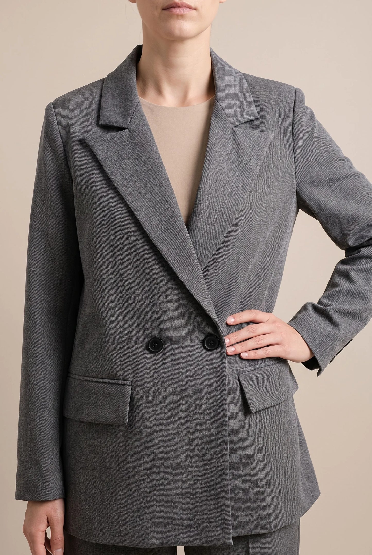 Novastyl | Klassischer Zweireihiger Blazer Damen