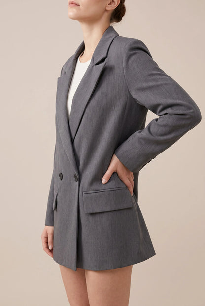 Novastyl | Klassischer Zweireihiger Blazer Damen