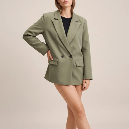 Novastyl | Klassischer Zweireihiger Blazer Damen