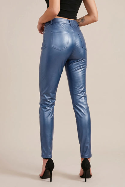 NoxPant | Schwarze Glänzende Hose