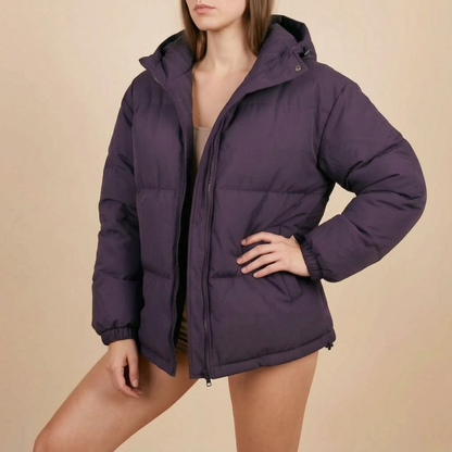 Nuvion | Lässige Steppjacke Mit Kapuze