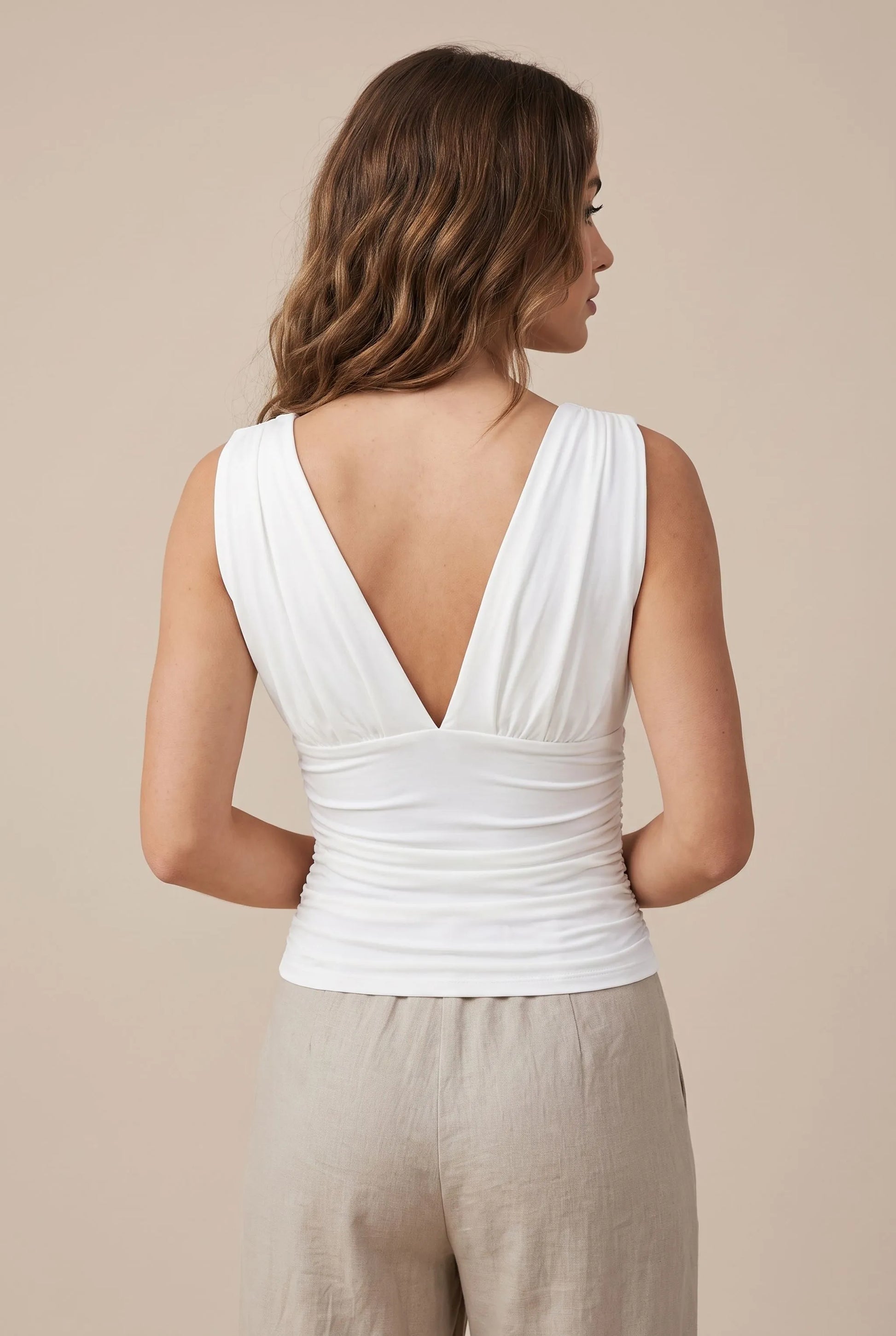 Nyxar | Elegantes Crop Top Damen