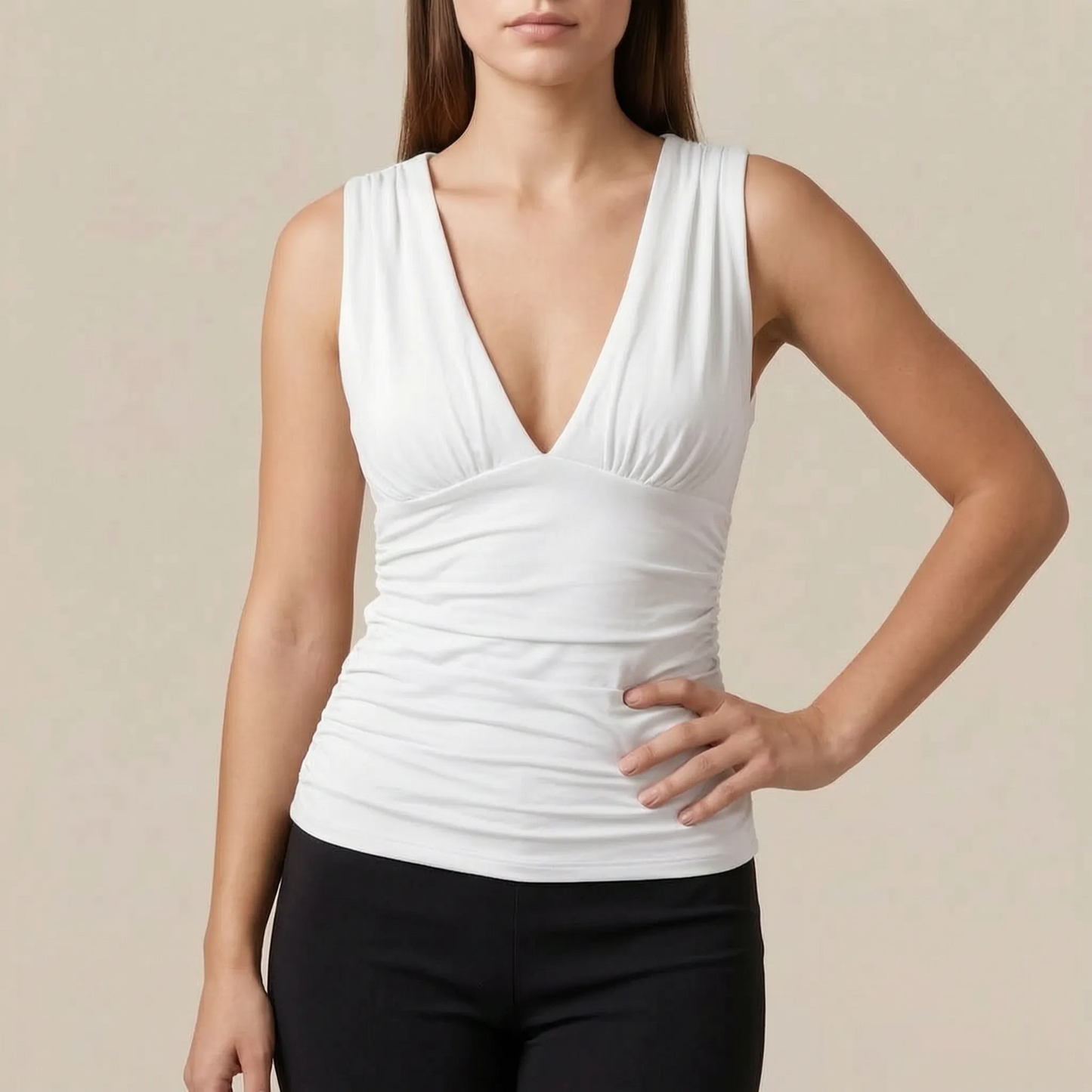 Nyxar | Elegantes Crop Top Damen