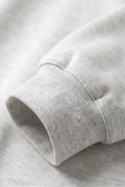 Oversha | Bequemer Grauer Oversize Kapuzenpullover Für Damen
