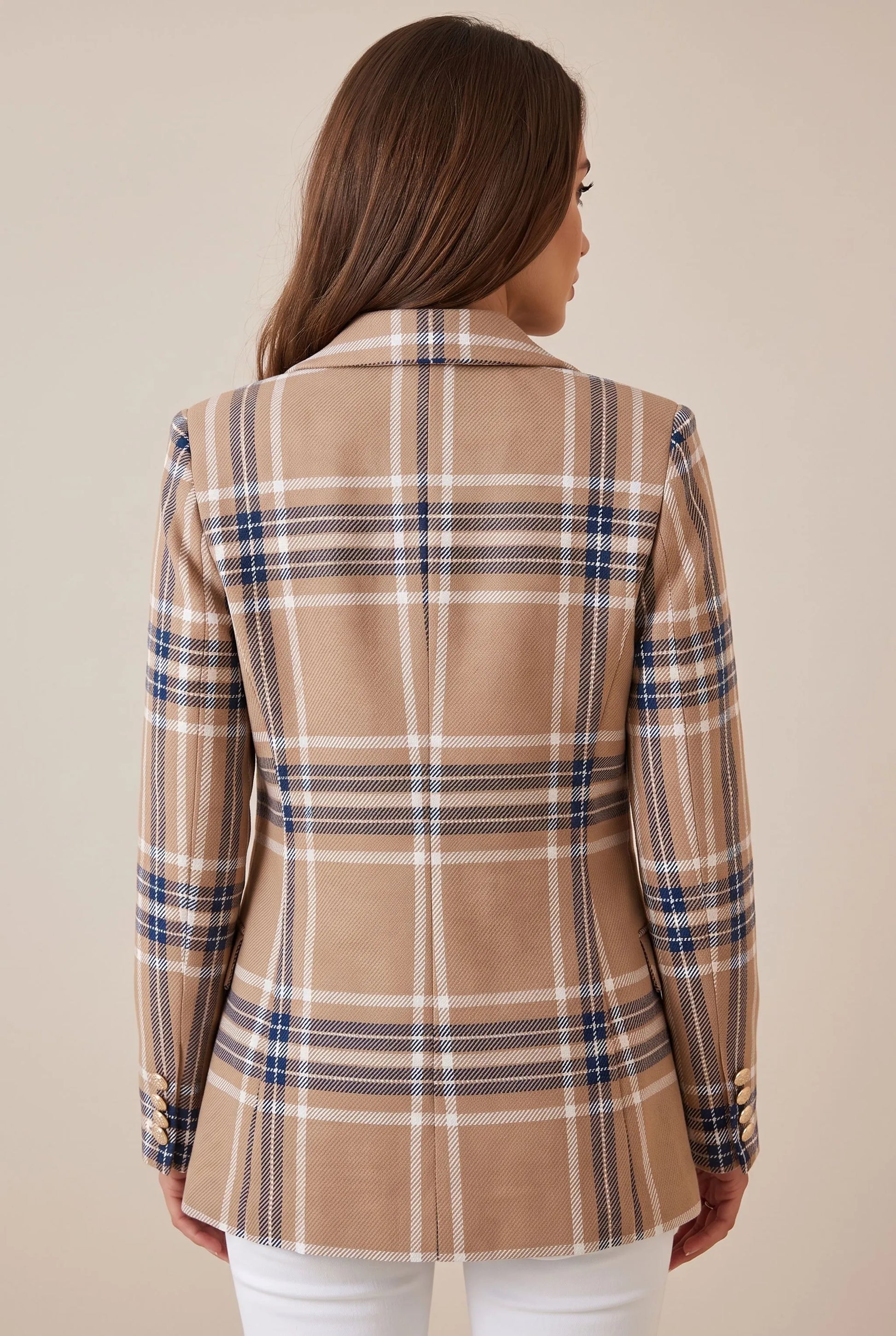 PlaidBlazer | Karierter Damenblazer
