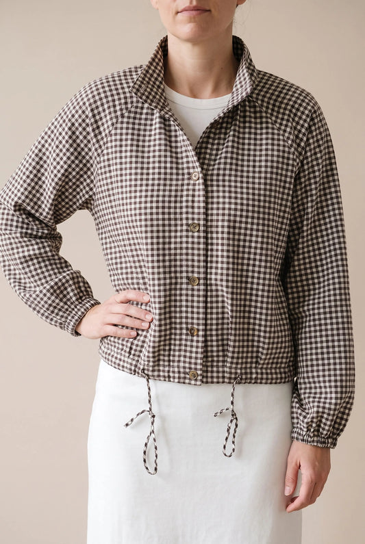 PlaidMiro | Karierte Kurze Jacke
