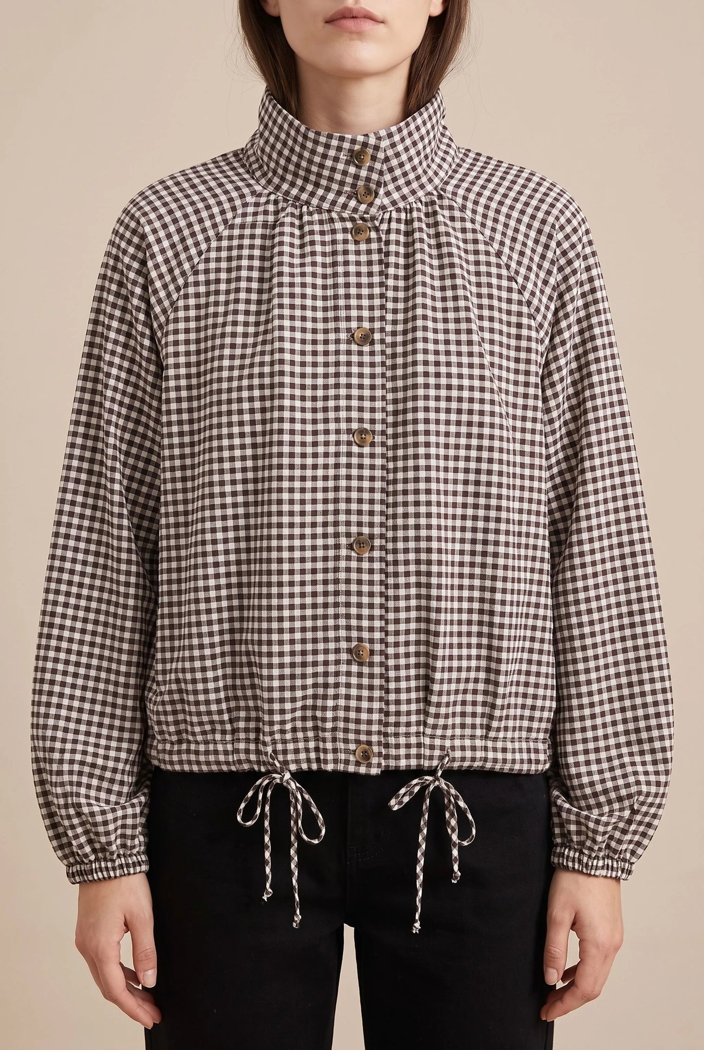 PlaidMiro | Karierte Kurze Jacke