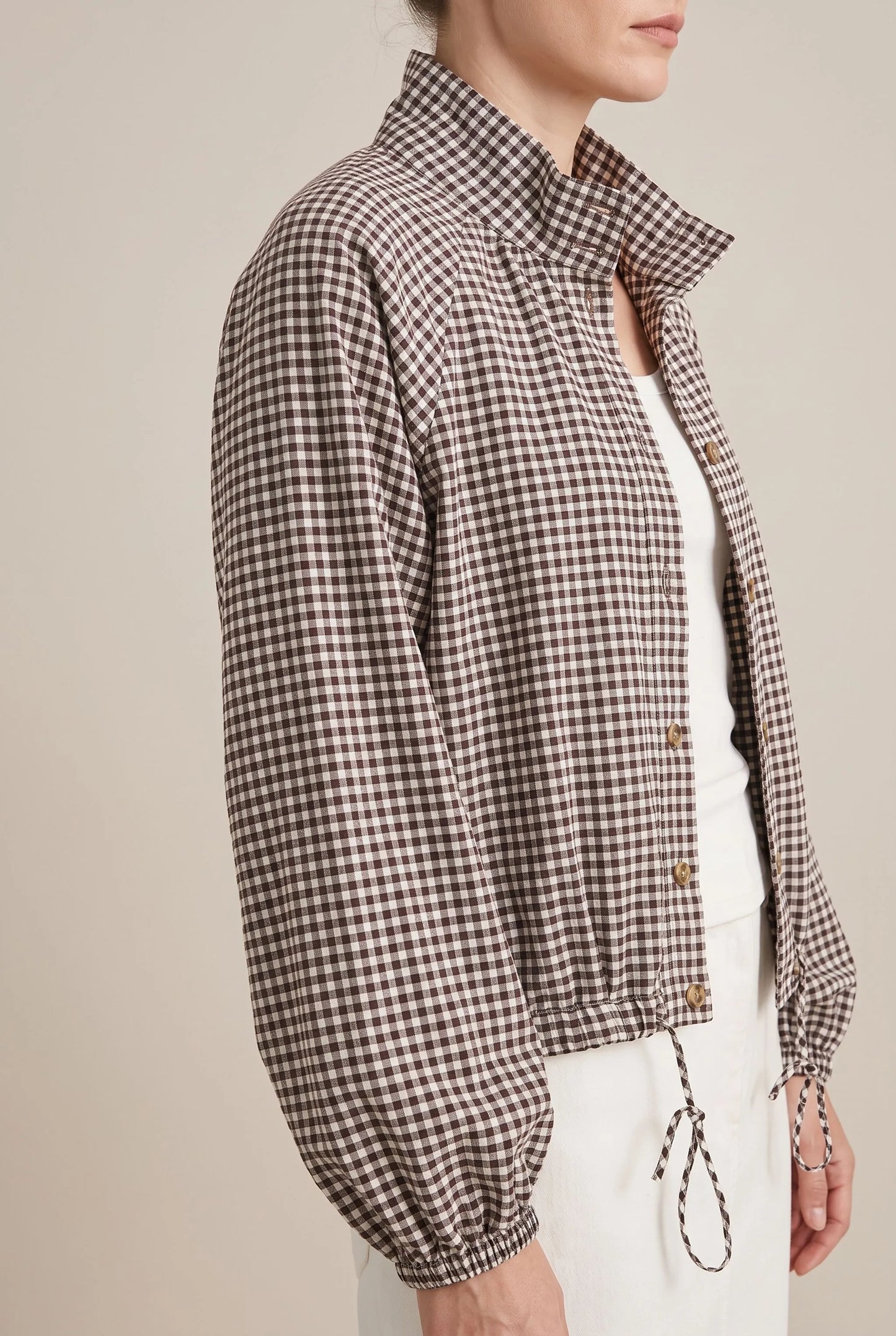 PlaidMiro | Karierte Kurze Jacke