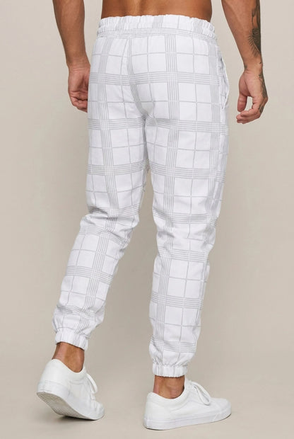 PlaidTrack | Karierte Jogginghose Für Herren