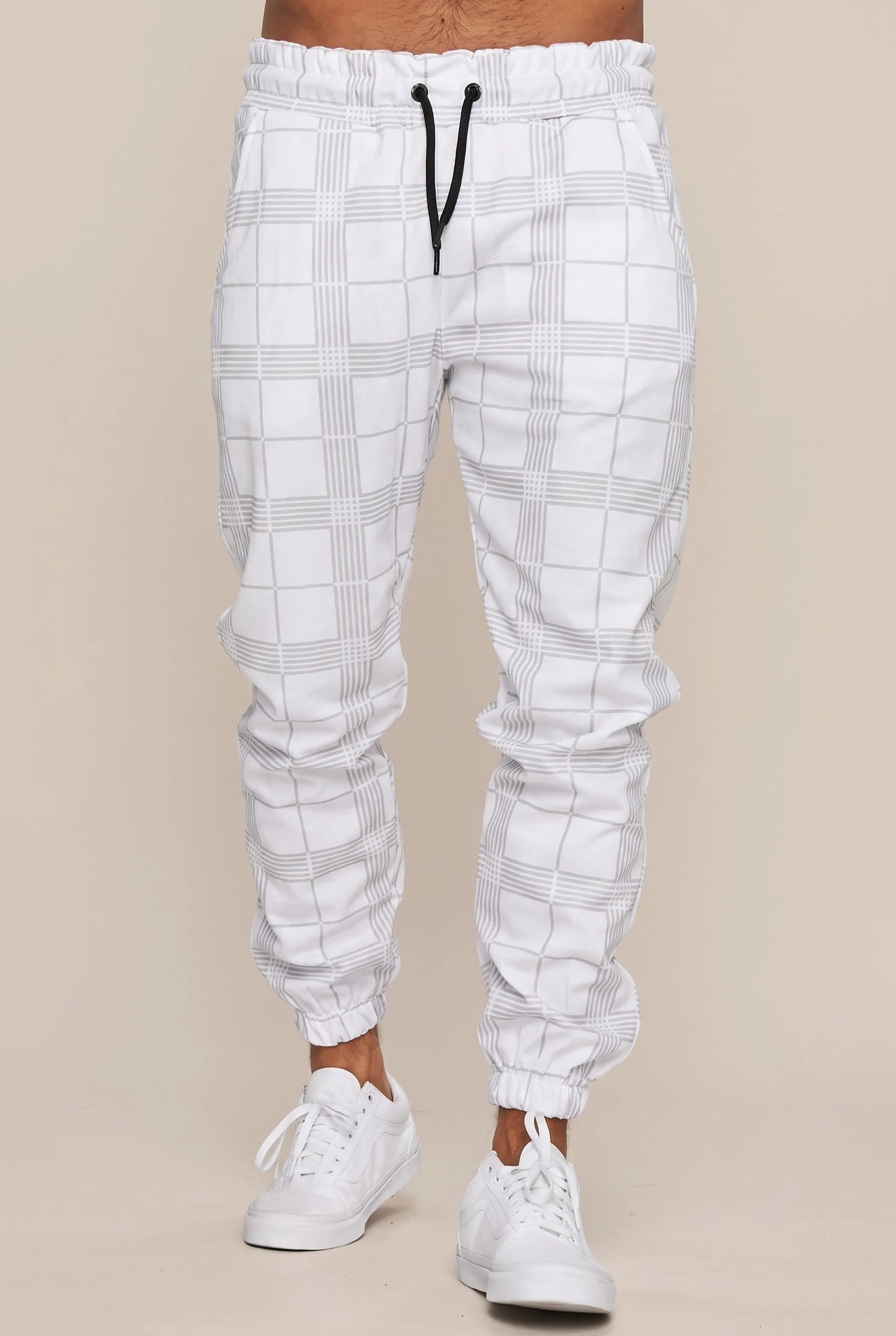 PlaidTrack | Karierte Jogginghose Für Herren