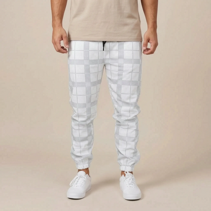PlaidTrack | Karierte Jogginghose Für Herren