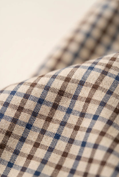 PlaidZip | Karierte Leichte Übergangsjacke Damen