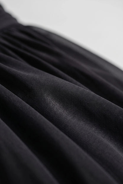 Pleatise | Ärmelloses Plisseekleid In Midilänge