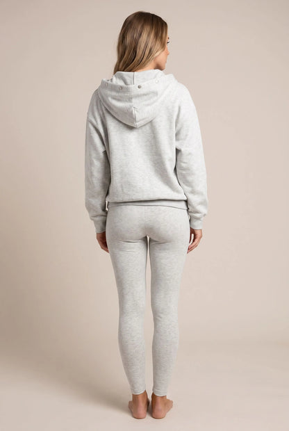 Restora | Legeres Loungewear Set Mit Halber Knopfleiste
