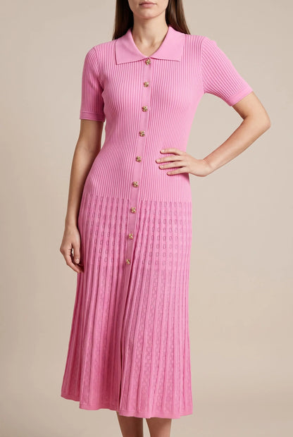 RibKnitDress | Elegantes Strickkleid Damen