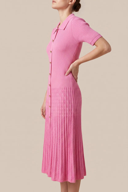 RibKnitDress | Elegantes Strickkleid Damen