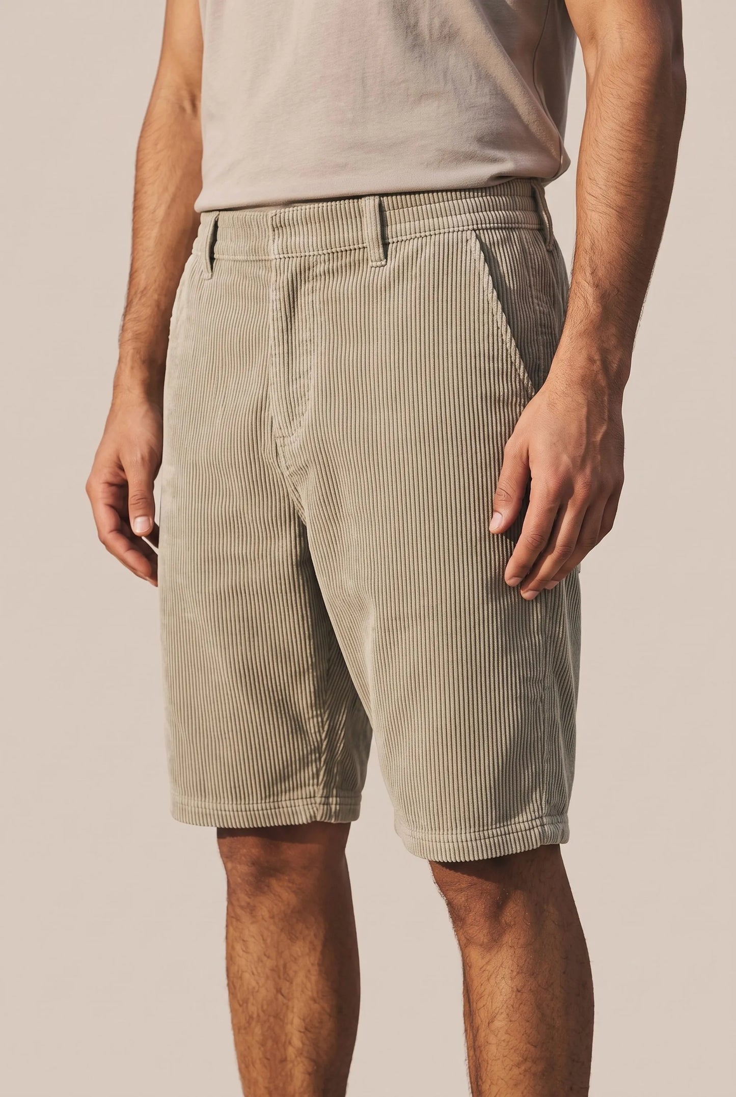 Ridgeon | Locker Geschnittene Kurze Hose Mit Struktur