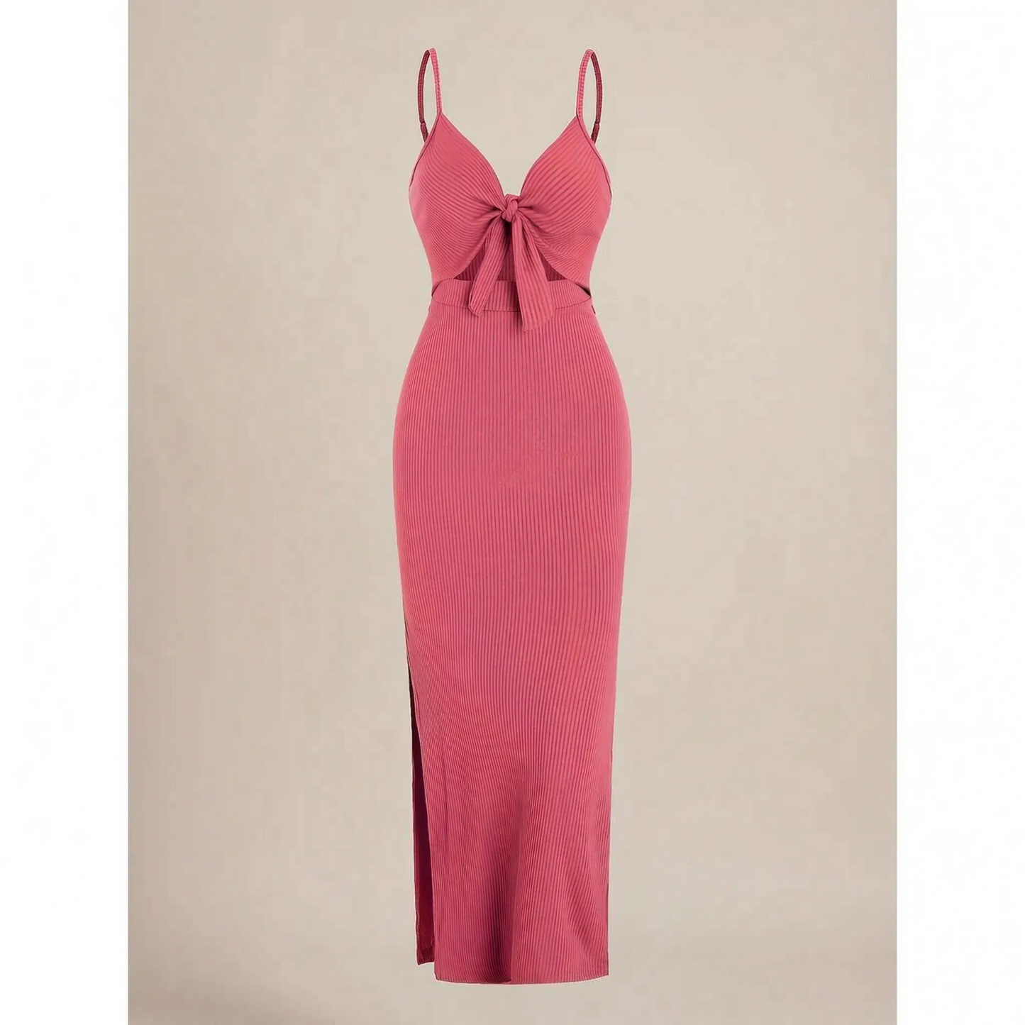 RivaMaxi | Langes Geripptes Sommerkleid