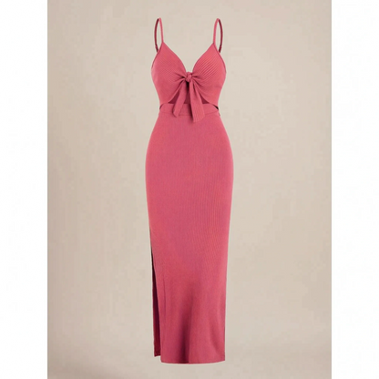 RivaMaxi | Langes Geripptes Sommerkleid