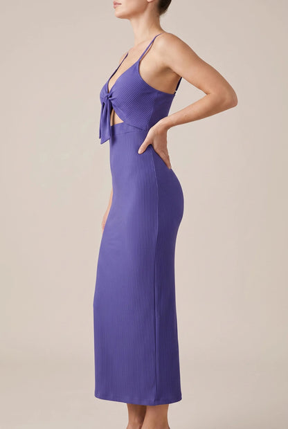 RivaMaxi | Langes Geripptes Sommerkleid
