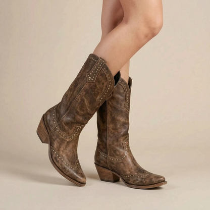 Rivanna | Klassische Damen Cowboystiefel