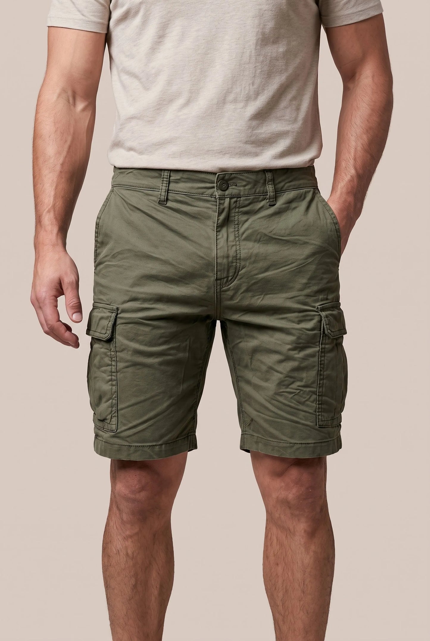 Roamly | Lässige Knielange Cargoshorts