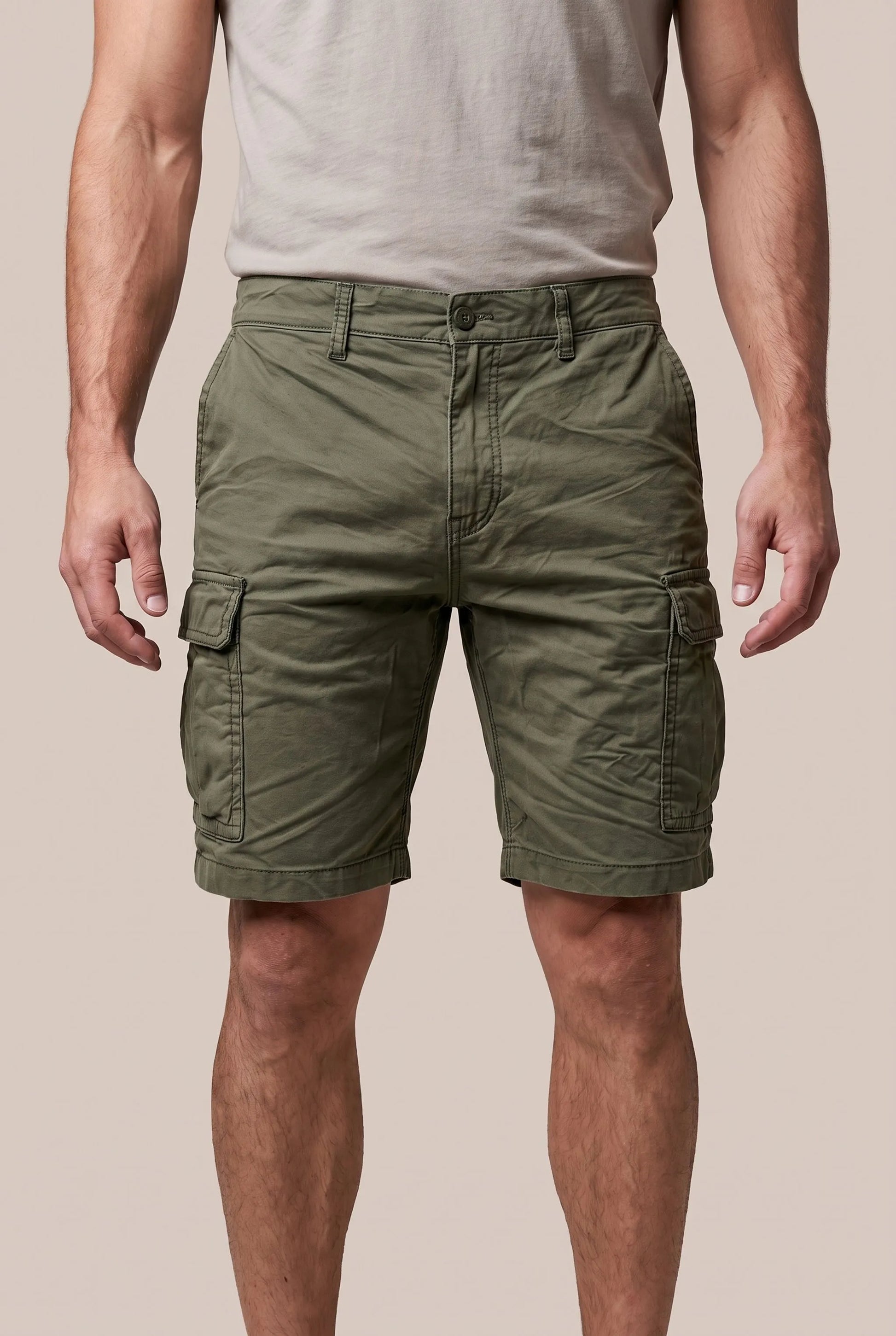 Roamly | Lässige Knielange Cargoshorts