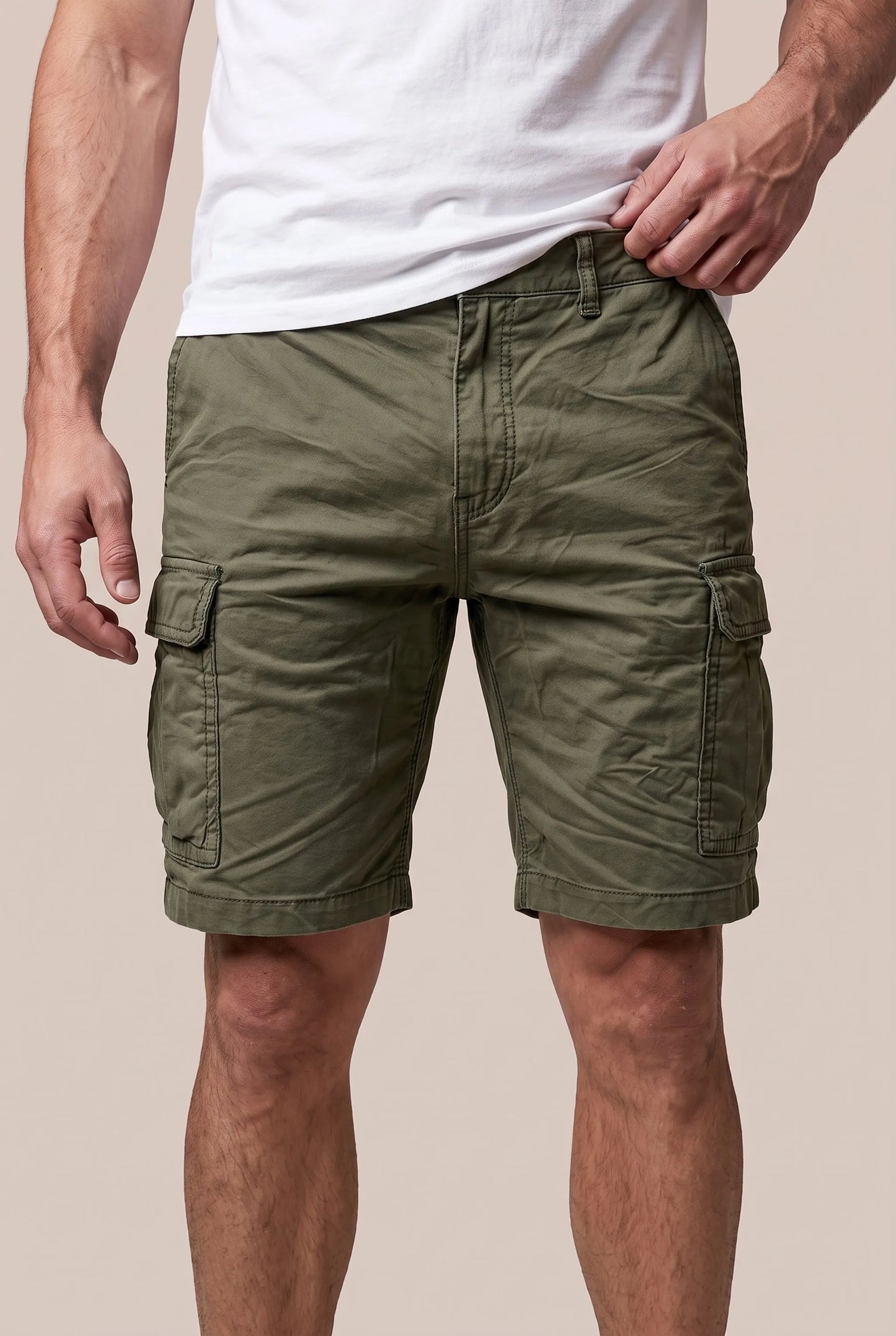 Roamly | Lässige Knielange Cargoshorts
