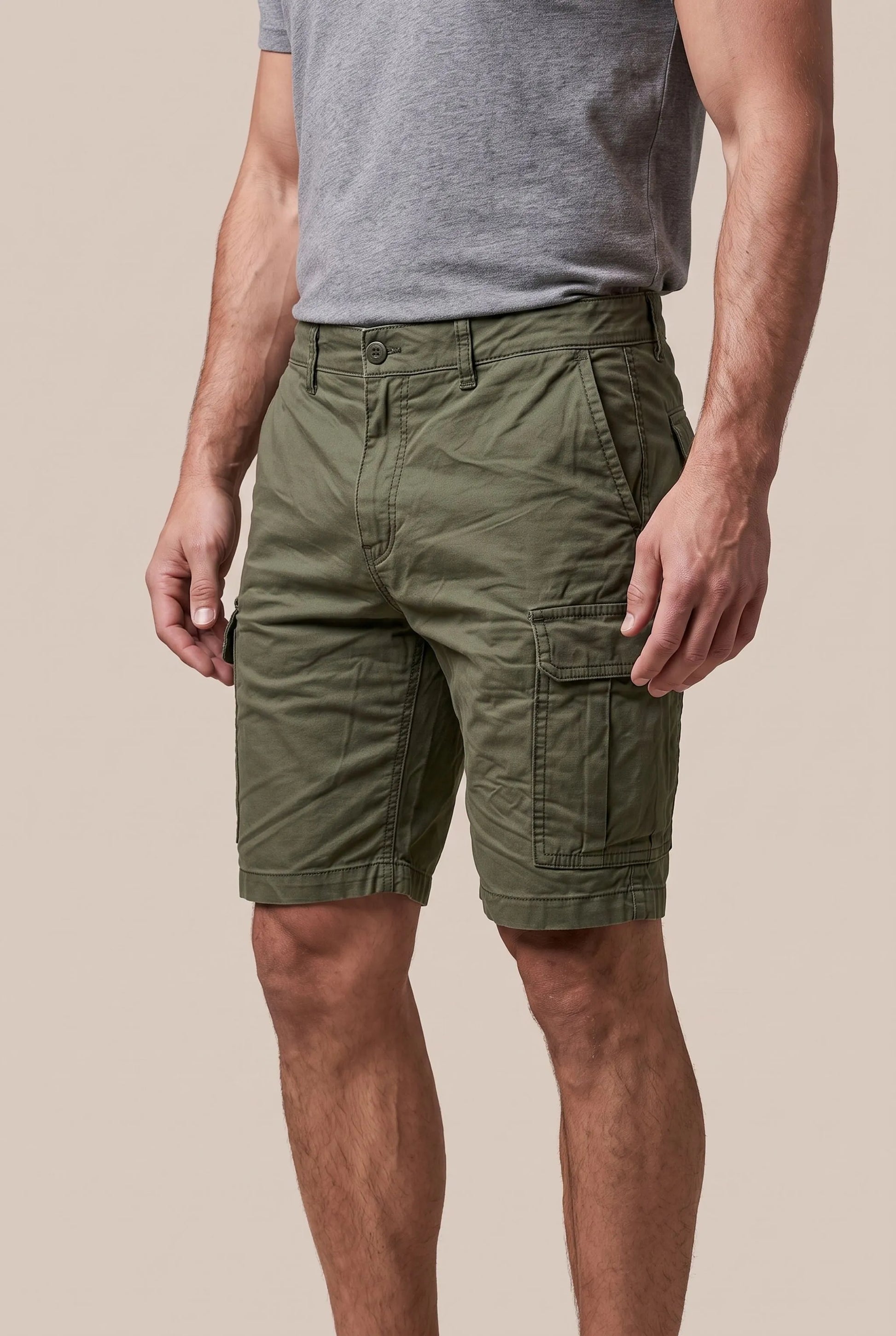 Roamly | Lässige Knielange Cargoshorts