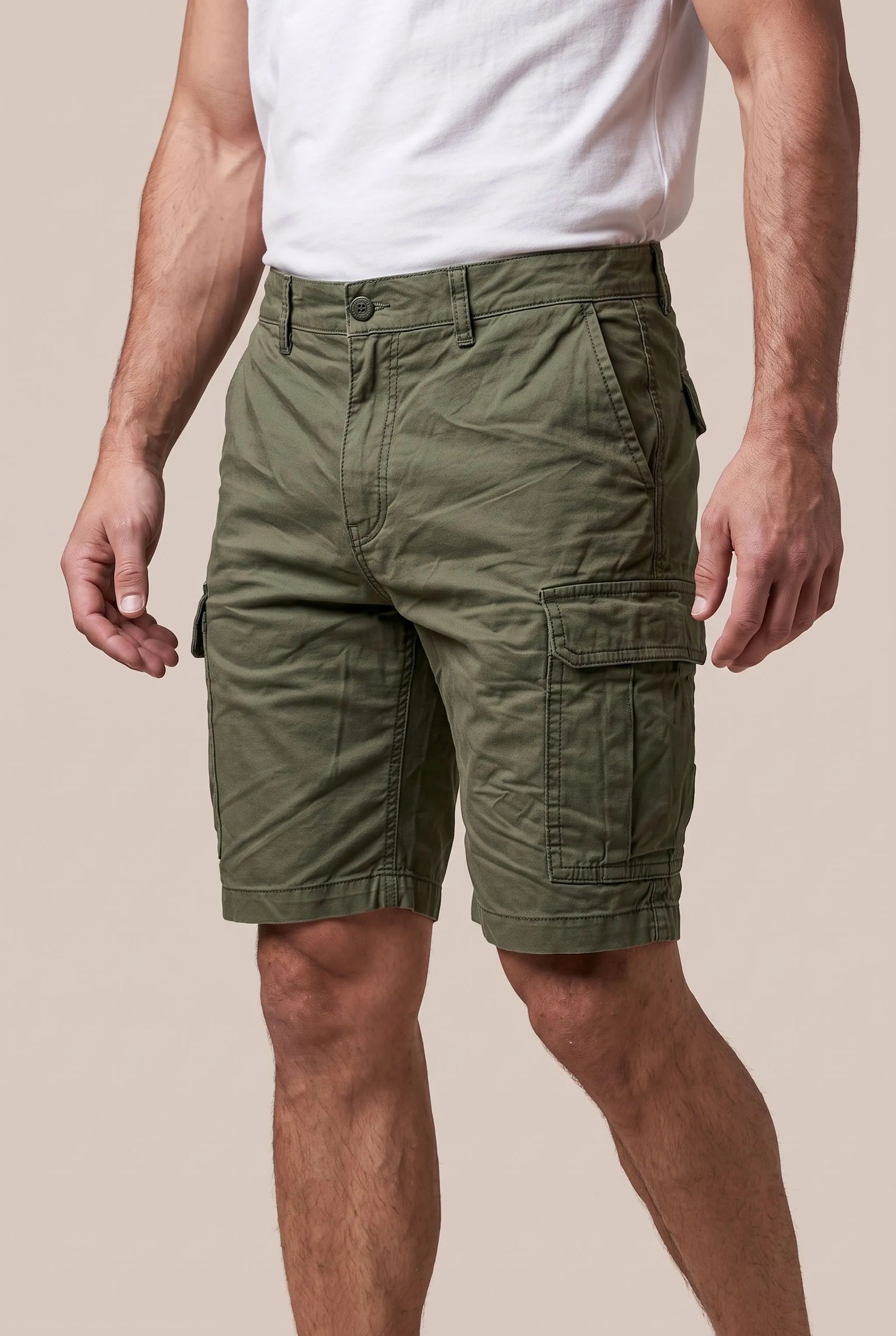 Roamly | Lässige Knielange Cargoshorts