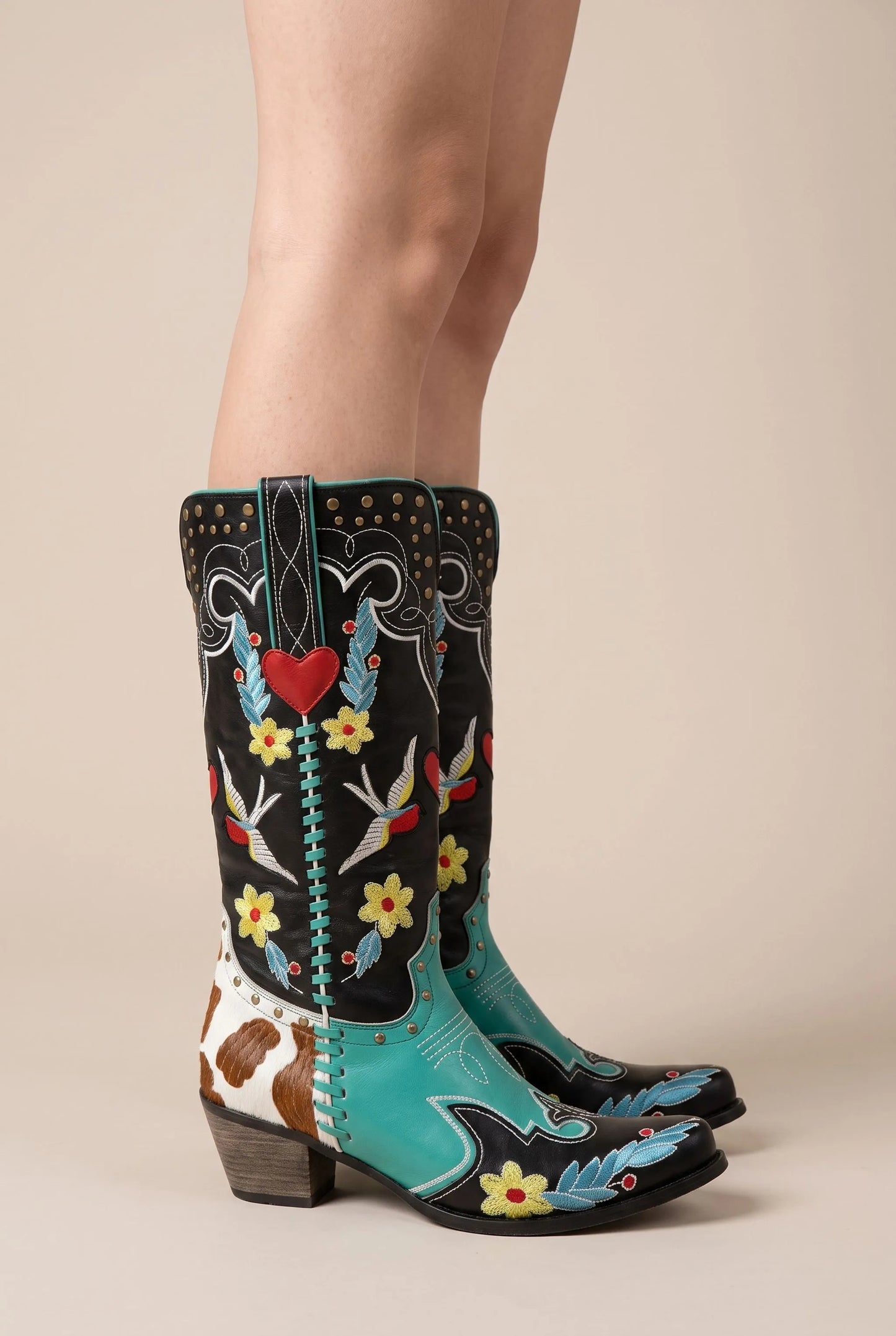 Rovela | Verzierte Cowboystiefel Für Damen