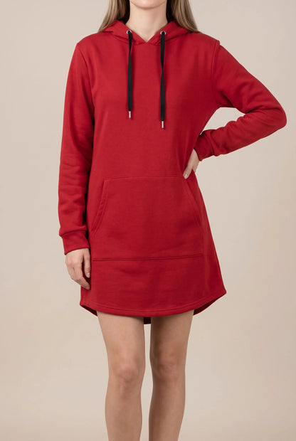Rovyan | Langes Kapuzenkleid Für Damen
