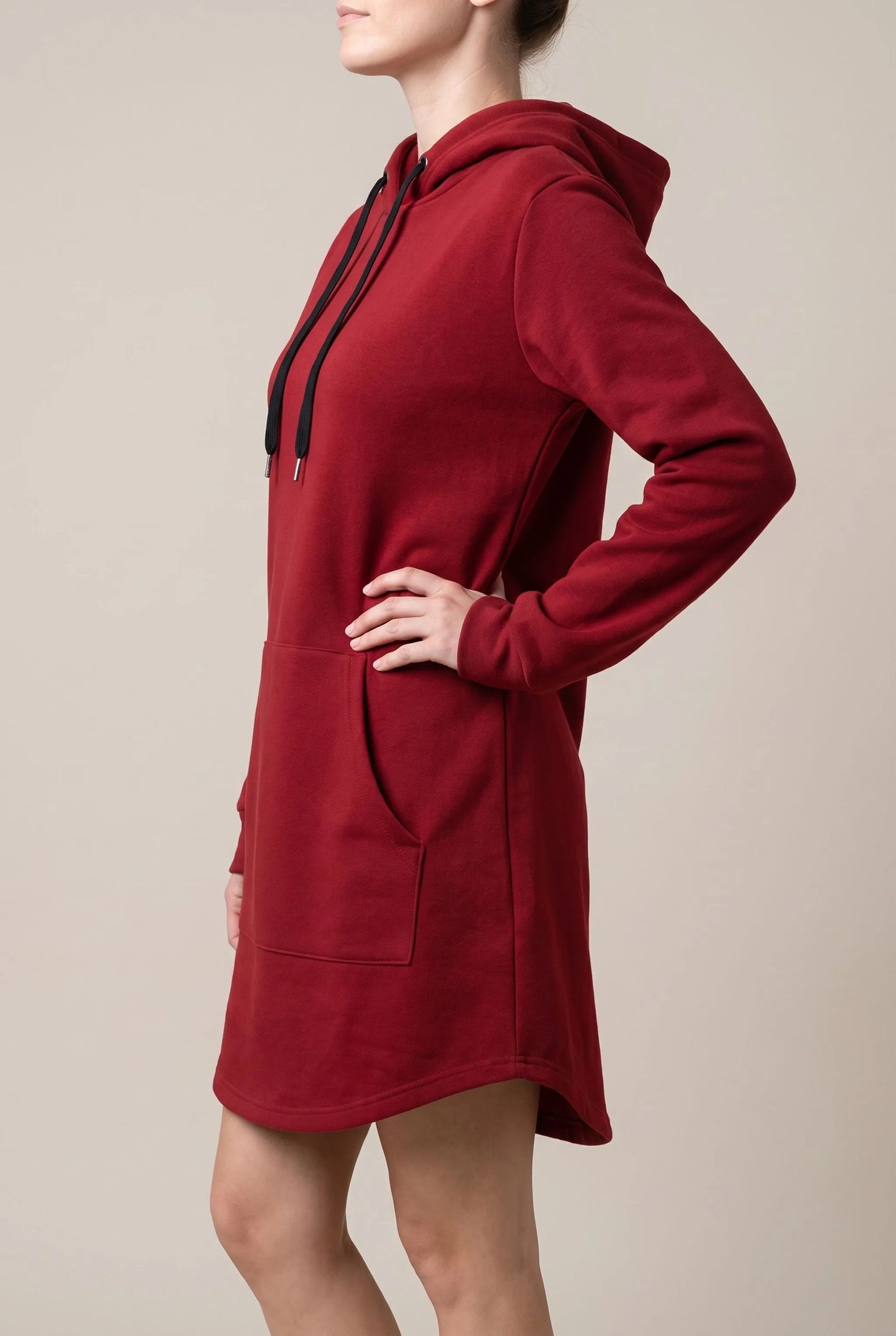 Rovyan | Langes Kapuzenkleid Für Damen