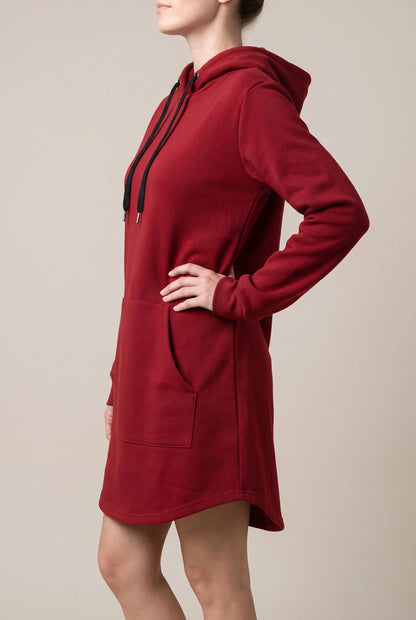 Rovyan | Langes Kapuzenkleid Für Damen