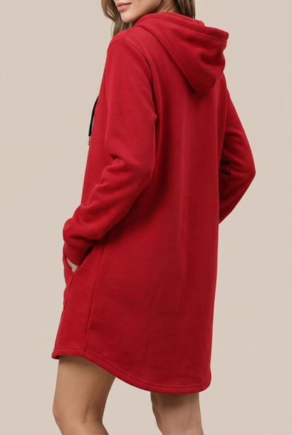 Rovyan | Langes Kapuzenkleid Für Damen
