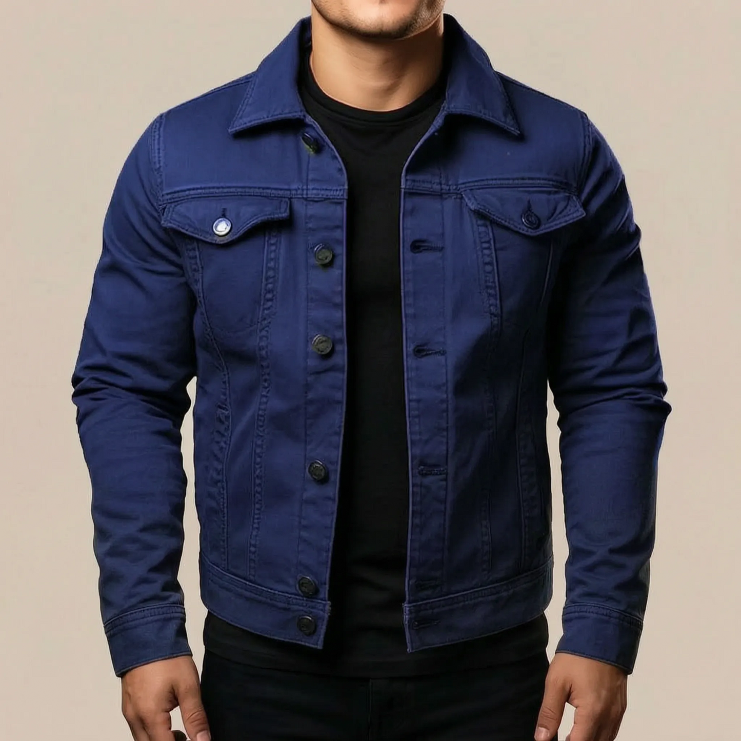 RuggedCore | Klassische Jeansjacke Für Herren